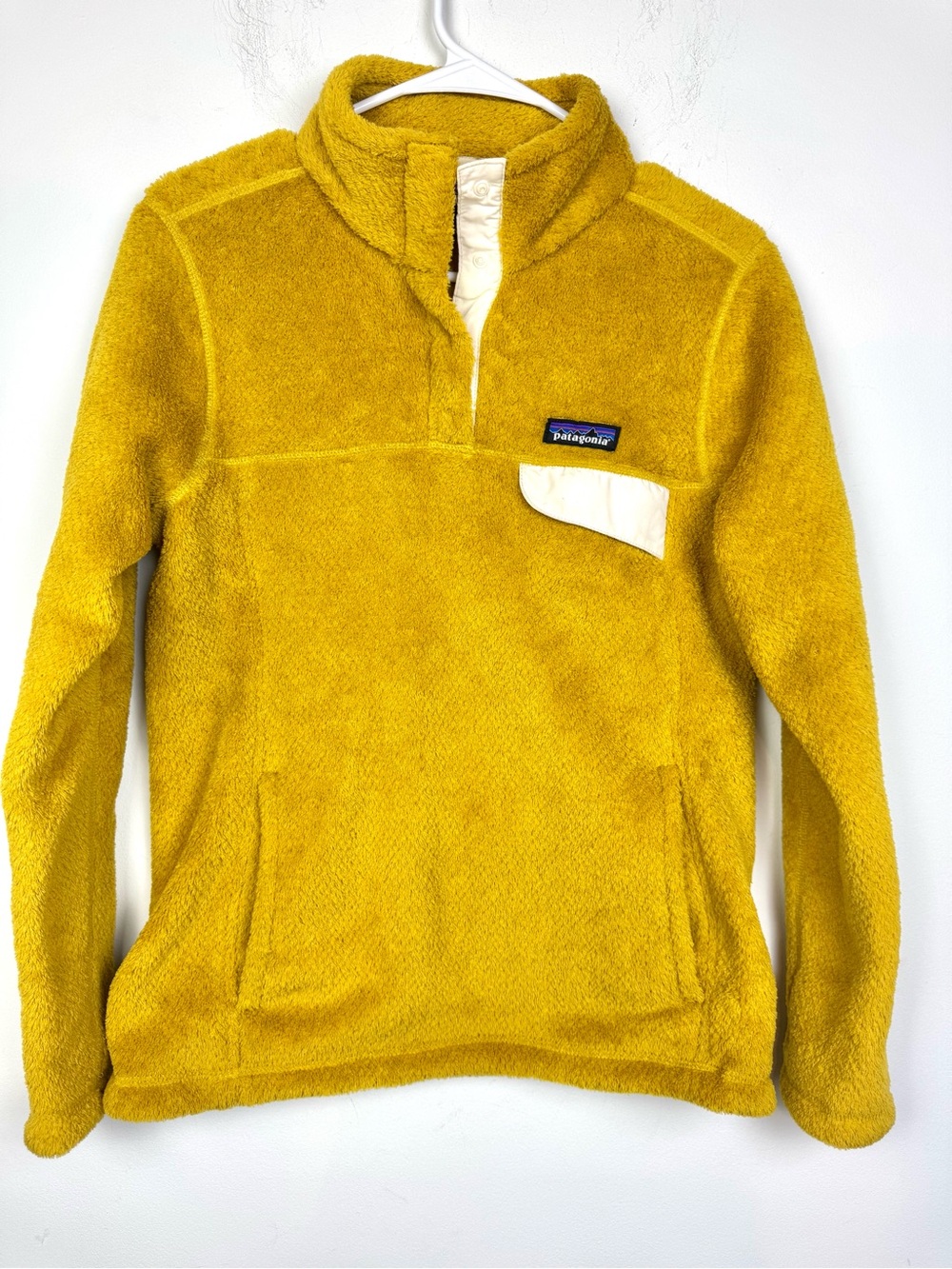 Patagonia Cabin Gold Re-Tool Snap T Fleece Pullover Sweater Size Small